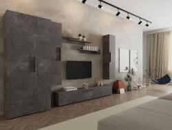 Mobiro Star Nappali Szekrénysor C64- Betonszürke színben - mindigbutor