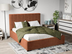 Mobiro Kárpitozott ágy ágyneműtartós, lécezett ágyráccsal 180x200 cm, Eden 10 - smartbutor