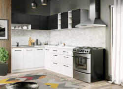 Mobiro Fehér konyha ferrara Lotus - 24 - 181, 6/221, 6 cm - smartbutor