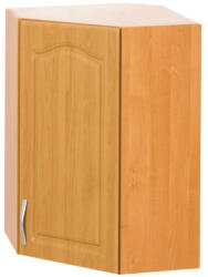 TEMPO KONDELA Sarok konyhaszekrény, felső, jobbos, éger, LORA MDF NEW KLASIK W60 / 60 - smartbutor
