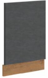 TEMPO KONDELA Előlap mosogatógéphez, szürke matt/tölgy lancelot, VEGA ZM 570x446 - mindigbutor