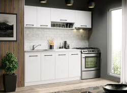 Mobiro Alaszka fehér konyha - 12 - 223, 2 cm - smartbutor