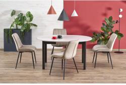 Halmar RINGO étkezőasztal, téglalap alakú, szín: kasmír/fekete - mindigbutor