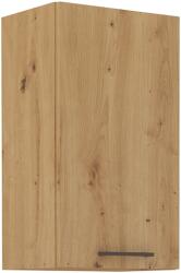 TEMPO KONDELA Felső szekrény, artisan tölgy, MONRO 40 G-72 1F - mindigbutor
