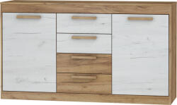 WIPMEB MAXIMUS 08 komód craft arany/craft fehér - smartbutor