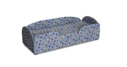 Miló Bútor Körbetámlás gyerekheverő, színárnyalatok választhatóak pl. : kék, sárga, rózsaszin