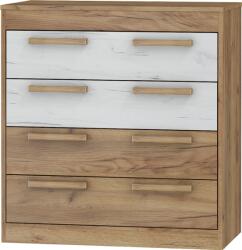 WIPMEB MAXIMUS 11 komód craft arany/craft fehér - mindigbutor