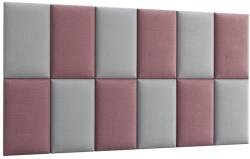 ELTAP Quadratta 180x100 kárpitozott panel, hamvas - mindigbutor
