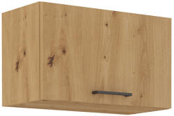 TEMPO KONDELA Felső szekrény, artisan tölgy, MONRO 60 GU-36 1F - smartbutor