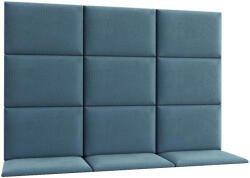 ELTAP Quadratta 180x120 kárpitozott panel, kék - smartbutor