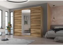 ADRK Tolóajtós szekrény tükörrel ERWIN 235, Murano, Murano - mindigbutor