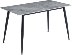 Fortrade Asztal adria 140x80x75 cm magas márvány szürke (rion 140x80 - kerámia, magas olaszország szürke) - smartbutor