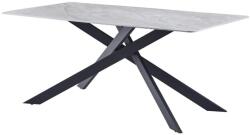 Fortrade Marigold 1 asztal (szürke márvány, 160x90x75) - mindigbutor