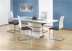 Halmar NOBEL kinyitható asztal, fehér - mindigbutor