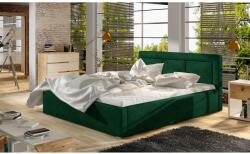 Eltap Belluno 200x200 fémvázas ágy sötétzöld - mindigbutor