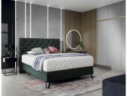 Eltap Cortina 140x200 boxspring ágy sötétzöld
