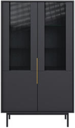 Wipmeble Viva Vitrin 4d Fekete/fekete - smartbutor