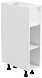 TEMPO KONDELA Alsószekrény, fehér, AURORA D20P - smartbutor