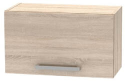 TEMPO KONDELA Felső páraelszívó szekrény 1DV, tölgy sonoma, NOVA PLUS NOPL-011-OH - smartbutor