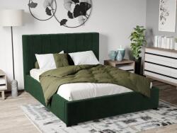 Mobiro Kárpitozott ágy ágyneműtartós, lécezett ágyráccsal 180x200 cm, Riviera 38 - mindigbutor