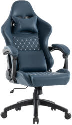 TEMPO KONDELA Irodai/gamer szék, kék, SAMIE - smartbutor