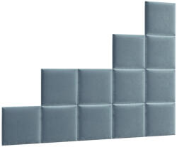 ELTAP Quadratta 200x160 kárpitozott panel, kék - smartbutor