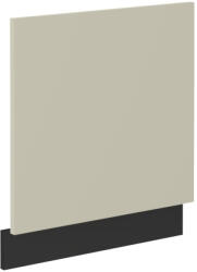 TEMPO KONDELA Ajtó mosogatógéphez, cashmere/fekete, ARAKA ZM 570x596 - smartbutor