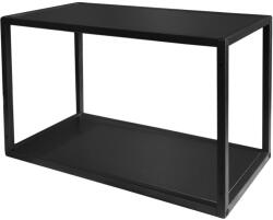 TEMPO KONDELA Polc, fekete, ARAKA/MENZO/SIBER ONE LOFT 60 G-36 - smartbutor