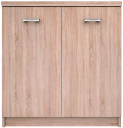 TEMPO KONDELA Komód 2D, sonoma tölgy, TOPTY TYP 21 - smartbutor