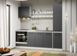 Mobiro Maia szürke konyhabútor - 13 - 223, 2 cm