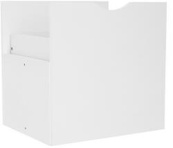 TEMPO KONDELA Tároló doboz, fehér, TOFI NEW