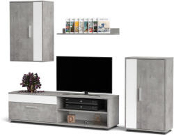 Gerbor Berno nappali sor (Beton-Fehér) - smartbutor