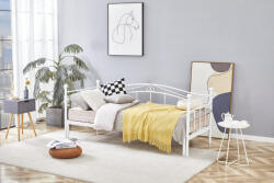 Halmar ARIZA kihúzható vendégágy pótmatraccal, szín: fehér - smartbutor