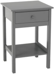 TEMPO KONDELA Éjjeliszekrény, szürke, MALISE - smartbutor