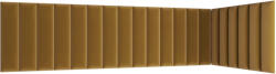 ELTAP Quadratta 210x90x60 kárpitozott panel, sárga - smartbutor