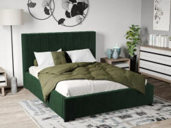 Mobiro Kárpitozott ágy ágyneműtartóval, lécezett ágyráccsal 160x200 cm, Riviera 38 - smartbutor