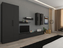 Mobiro Star Nappali Szekrénysor C32- Antracit Szürke színben - smartbutor