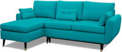 Miló Bútor Lucyna 156 sarokülő l, kék, balos