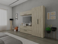 Mobiro Star Nappali Szekrénysor C70- Szürke Tölgy színben