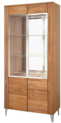 Wipmeble LATINA 12 vitrin tölgy mézes - smartbutor