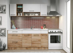 Mobiro Bonita konyhabútor - Összeállítás 21 - 174, 2 cm - smartbutor