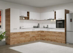 Mobiro Bonita konyhabútor - Összeállítás 13 - 304/254 cm - smartbutor