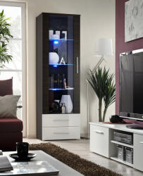 Wipmeble Neo i vitrin 23 emwhem n1 wenge-fehér - smartbutor