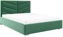 Miló Bútor St5 ágyrácsos ágy, zöld (160 cm) - smartbutor