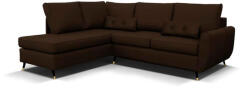 Miló Bútor Lucyna 170 sarokülő l, sötétbarna, balos