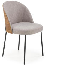 Halmar K451 étkezőszék szürke/dió - smartbutor