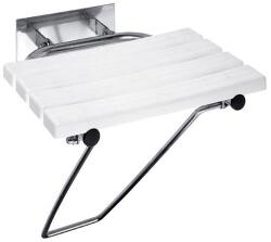 BEMETA Zuhanyülőke 44x46 cm, rozsdamentes acél/ezüstszínű 301207181 (BD0215)