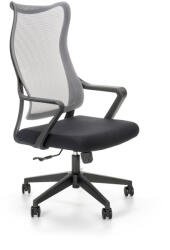 Halmar LORETO forgófotel, szürke/fekete - smartbutor