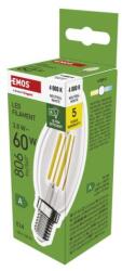 EMOS Bec LED cu filament, clasa A / E14 / 3, 8 W (60 W) / 806 lm / alb neutru