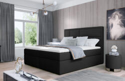 Eltap Meron 140x200 boxspring ágy sötét fekete - smartbutor